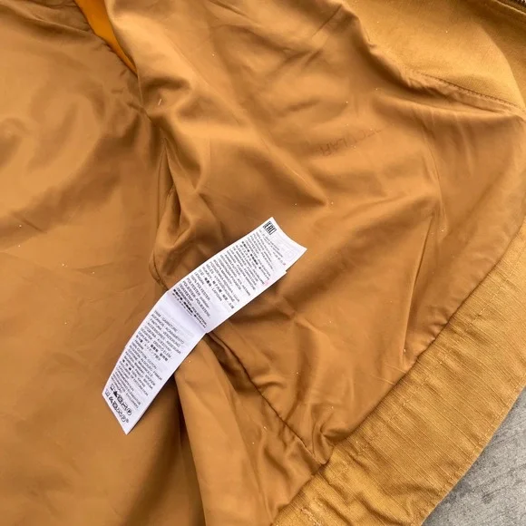 Levis Mens Tan Canvas Workwear Jacket Corduroy Collar Brown A1830-00005 Small - Picture 5 of 8